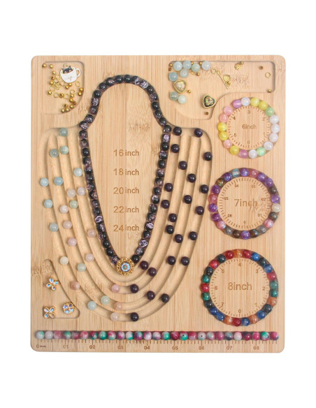 Tablero de cuentas HSZCTUY para hacer pulseras y collares