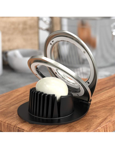 Cortador de Huevos BIBURY Multifuncional Acero Inoxidable