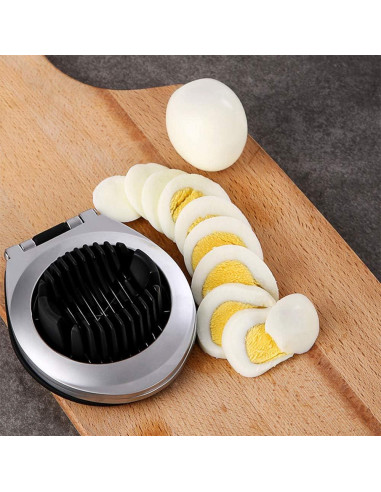 Cortador de Huevos BIBURY Multifuncional Acero Inoxidable