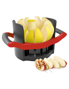 Cortador de Manzanas Newness 13 cm Acero Inoxidable Rojo