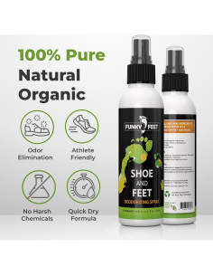 Spray Desodorante para Zapatos y Pies Funky Feet 120ml 2