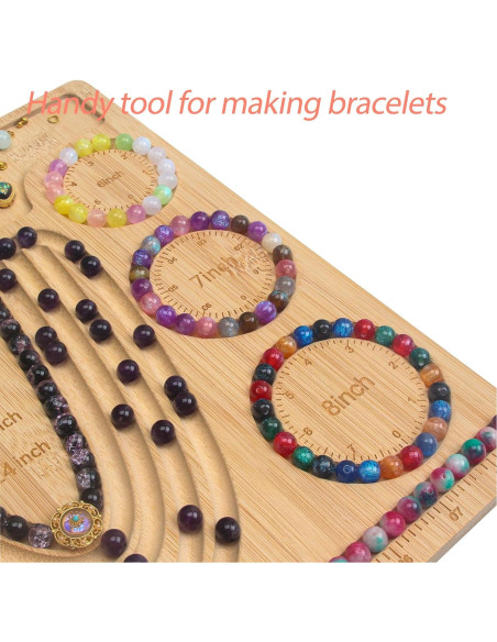 Tablero de cuentas HSZCTUY para hacer pulseras y collares