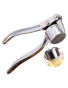 Prensa de Ajo YOUYOU de Acero Inoxidable 15 cm