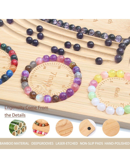 Tablero de cuentas HSZCTUY para hacer pulseras y collares