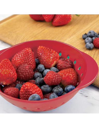 Colador Mini Berry Tovolo Melamina Cayena BPA-Free