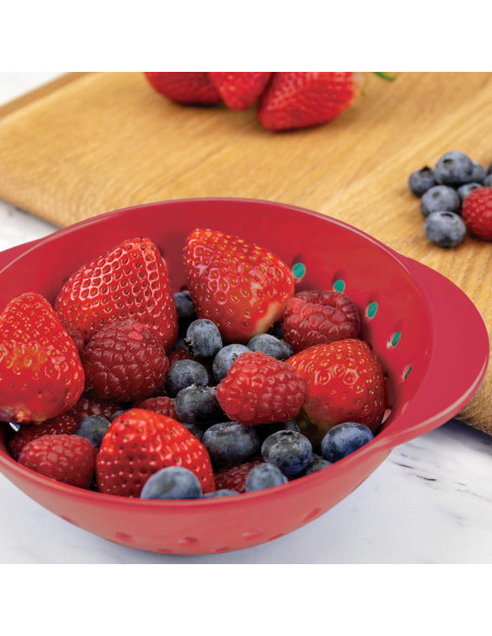 Colador Mini Berry Tovolo Melamina Cayena BPA-Free