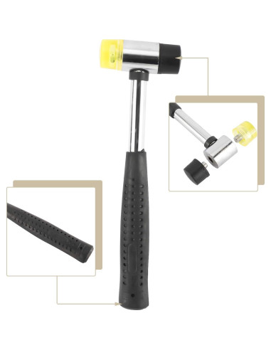 Juego de herramientas para joyería - Mandril, Martillo y Medidores