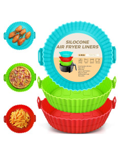 Forros de Silicona Reutilizables Buauty 8 Pulgadas 3 Pzs