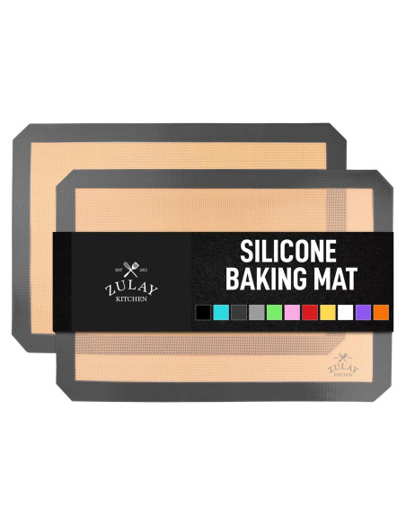 Tapetes de Silicona para Hornear Zulay Kitchen 2-Pack 42x29.5cm