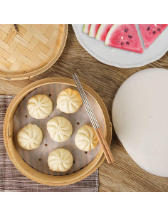 100 Forros de Freidora de Aire Vancens 23 cm Antiadherentes 2