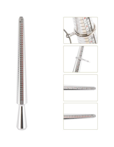 Juego de herramientas para joyería - Mandril, Martillo y Medidores