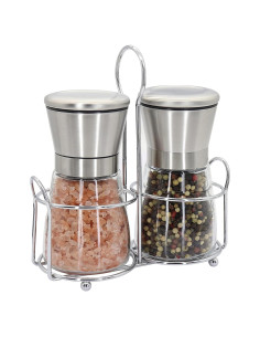 Juego de Molinillos de Sal y Pimienta Mincham Acero Inoxidable
