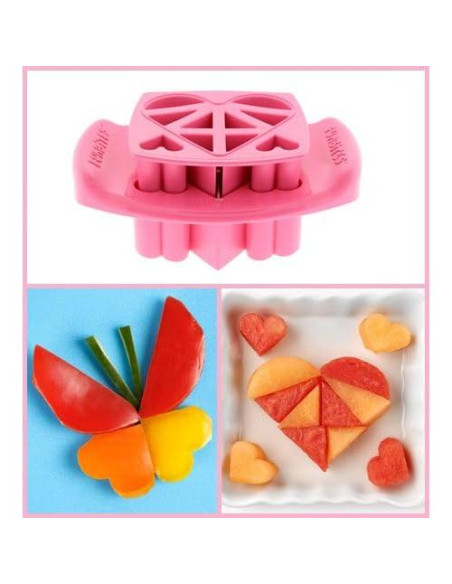 Juego de 3 Cortadores de Comida FunBites - Formas Divertidas