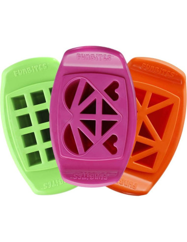 Juego de 3 Cortadores de Comida FunBites - Formas Divertidas
