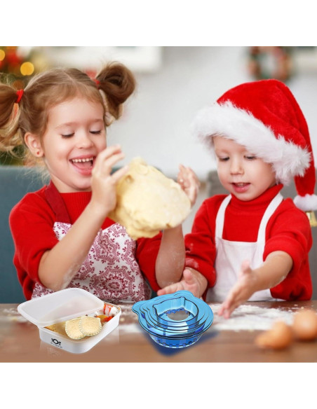 Cortador y Sellador de Sándwich YUMKT Oso Azul 5 Piezas Cortador y Sellador de Sándwich YUMKT Oso Azul 5 Piezas