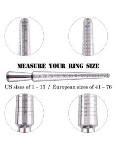 Kit de Fabricación de Joyería KUUQA con Mandril y Martillo 2