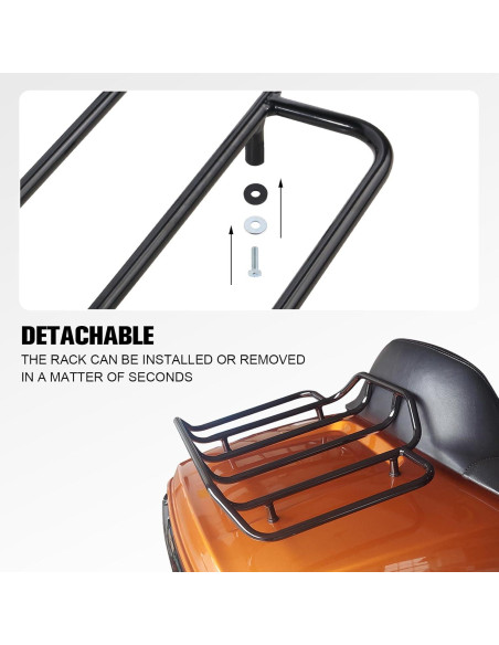 Soporte de Equipaje MASION para Harley Touring 2014-2024