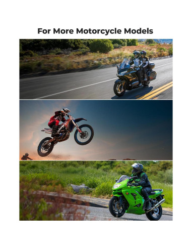 Bolsa de Cola de Motocicleta KEMIMOTO 40-50L Impermeable