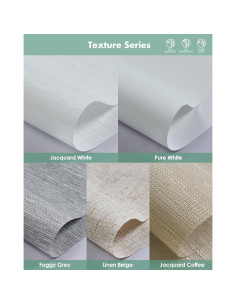 Persianas Motorizadas Yoolax 152x152 cm Filtrantes Luz 2