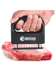 Ablandador de Carne Mountain Grillers 48 Cuchillas Acero Inoxidable