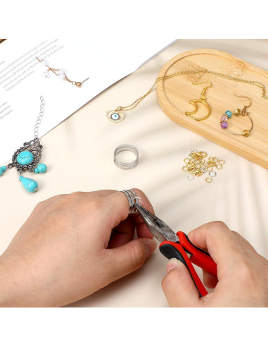 Herramienta Abridora de Anillos de Salto ZEYIYER 2 Piezas Plata