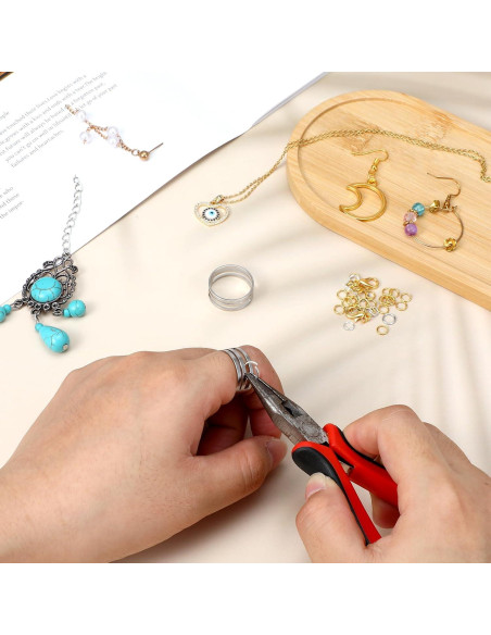 Herramienta Abridora de Anillos de Salto ZEYIYER 2 Piezas Plata