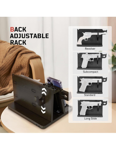 Organizador de Mesita de Noche Madera 1TG Tactical Ajustable