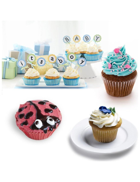 Molde de Silicona para Muffins CAKETIME 12 Tazas Antiadherente