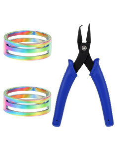 Alicates Abre Anillos de Salto Aysatogc, 3 Piezas, Acero Inoxidable