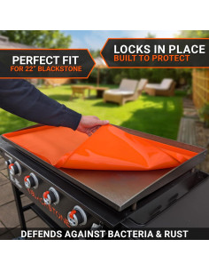 Mat de Silicona OZG 22" para Plancha Blackstone - Protección Total 2