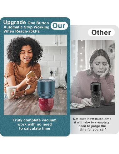 Sellador de Vacío Eléctrico UNERVER M12 Automático 2024