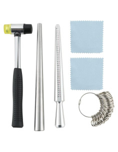 Herramienta de Medición de Anillos FLKQC con Mandril y Martillo