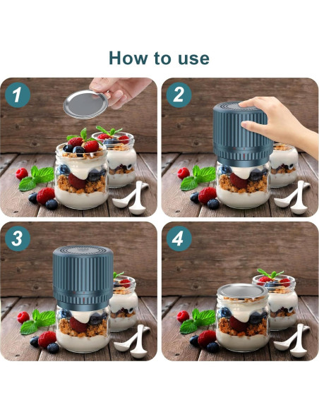 Sellador de Vacío Eléctrico UNERVER M12 Automático 2024