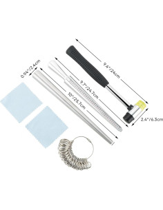 Herramienta de Medición de Anillos FLKQC con Mandril y Martillo 2