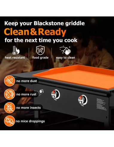 Cubierta de silicona Huchiz 28" para plancha Blackstone