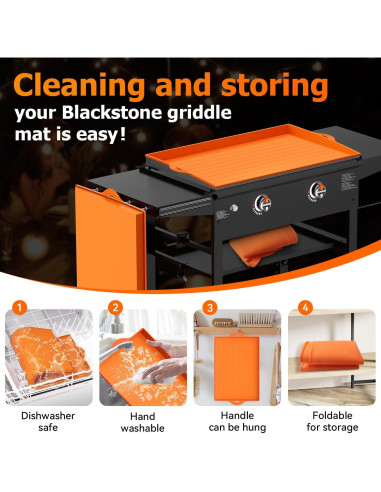 Cubierta de silicona Huchiz 28" para plancha Blackstone