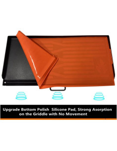 Cubierta de silicona ZBXFCSH para plancha Camp Chef 32" 2