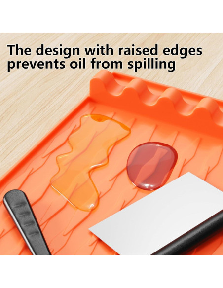 Alfombrilla de Silicona para Parrilla Blackstone 42.5x29.8cm