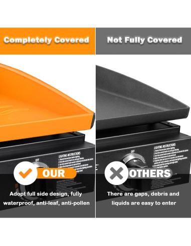 Cubierta de silicona para parrilla Blackstone 56 cm