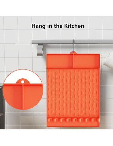 Alfombrilla de Silicona para Parrilla Blackstone 42.5x29.8cm