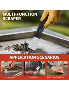 Kit de Limpieza para Parrilla HOBITSTARX - 5 Piezas 2