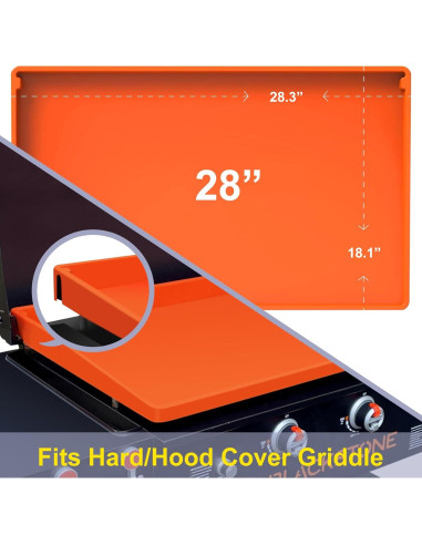 Cubierta de Plancha 71 cm Wasmicro Silicona Grado Alimenticio