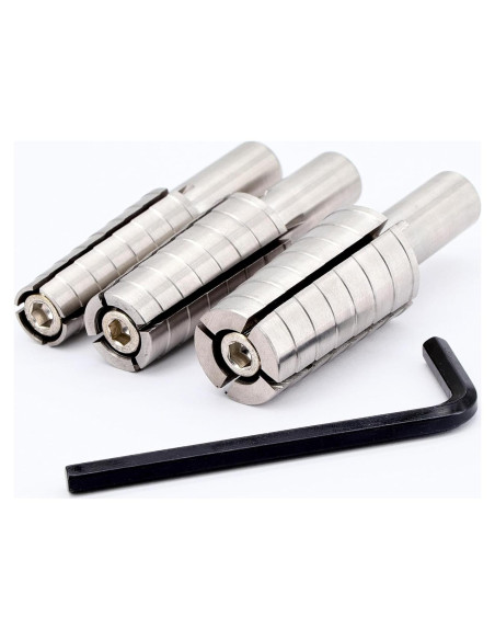 Juego de 3 Mandriles de Anillo Expandible MaxoPro 4-14