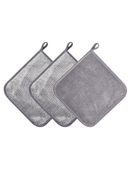 Paños de Malla de Alambre VIcolour 3 PCS 20x20 cm