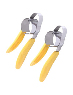 Juego 2 Peladores de Maíz TANGMENGXI SAMBA Acero Inoxidable