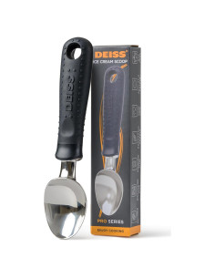 Cucharón de Helado Deiss Pro Acero Inoxidable Ergonómico 20.8cm