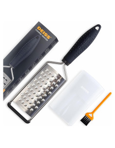Rallador de Queso Deiss PRO - Acero Inoxidable, Antideslizante