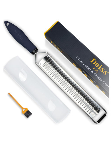 Rallador Deiss PRO Acero Inoxidable Negro 190g 2023