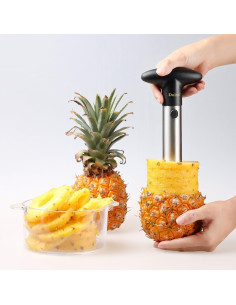 Cortador y Sacador de Piña Deiss PRO Acero Inoxidable 2 en 1 2