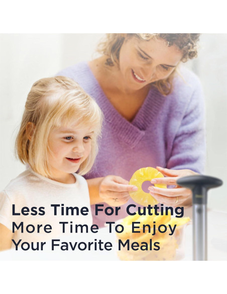 Cortador y Sacador de Piña Deiss PRO Acero Inoxidable 2 en 1